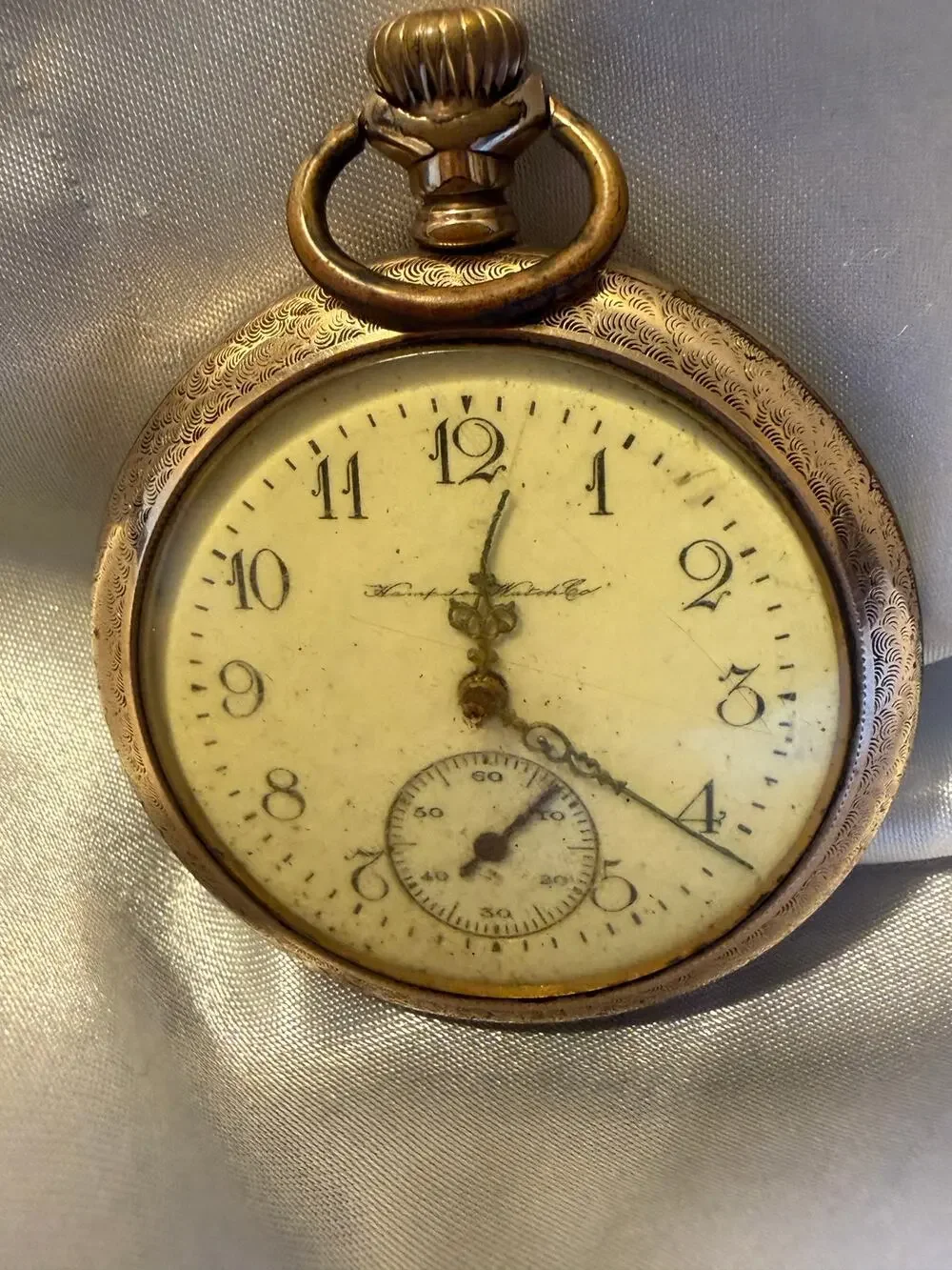 Antique Hamilton Watch Co. Pocket Watch | Gold-Filled Case | Not Running (CCC47)